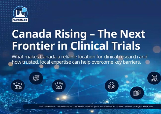 Webinar: Canada Rising - The New Frontier in Clinical Trials